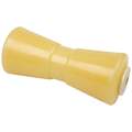 Seachoice Non-Marking TP Yellow Rubber Keel Roller w/5/8" ID Hole, 8" OAL 56420